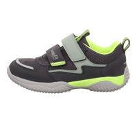 superfit Kinder Sneaker low STORM Unisex 36 Grau/Gelb