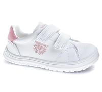 Sportschuhe für Mädchen Pablosky aus Leder mit Klettverschluss, weiß, 29 EU Ancho