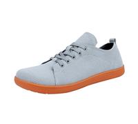 Sportschuhe Herren Breiter Fuß - Slip on Sneaker Herren Laufschuhe Flache Sohle Walkingschuhe Rutschfest Turnschuhe Leicht Atmungsaktiv Outdoorschuhe Alltag Casual Barfußschuhe Bequem Trekkingschuhe