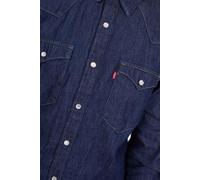 Levi´s ® Barstow Western Standard Langarmhemd L Red Cast Rinse Ma
