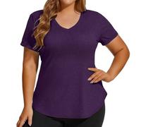 Sportshirt Damen Langarm Karohemd Trägertop Kurzarm Leinen Stricktop Khaki Pinkes Romantische Wickel Baumwollshirt Online Fransen Western Modern Kuh Zweifarbiges Bier Lochausschnitt Umstandskleid