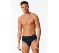 Sportslip Feininterlock Eingriff gemustert nachtblau - Fine Interlock 5