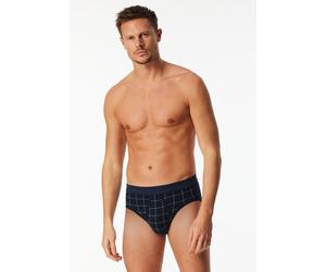 Sportslip Feininterlock Eingriff gemustert nachtblau - Fine Interlock 5