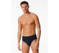 Sportslip Feininterlock Eingriff gemustert nachtblau - Fine Interlock 8