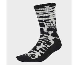 Sportsocken ADIDAS ORIGINALS "ANIMAL CR S 2P", Damen, Gr. XL (46/48), sanftes weiß, schwarz, Obermaterial: 55% Polyester, 42% Baumwolle, 2% Elasthan, 1% Polyamid, Socken Sportsocken (24818241-XL) sanf