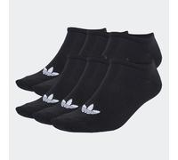 Sportsocken ADIDAS ORIGINALS "LINER SOCKS 6P", Herren, Gr. L (43/45), schwarz (schwarz, schwarz, schwarz), Obermaterial: 73% Baumwolle, 24% Polyester, 2% Elasthan, 1% sonstige Fasern, Socken (79416706