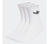 Adidas Trefoil Cushion Crew Socken, 3 Paar Socken weiss S