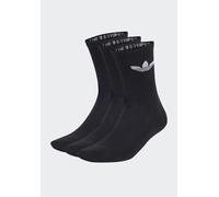 Adidas Trefoil Cushion Crew Socken, 3 Paar Socken schwarz M
