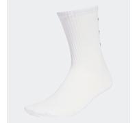 Sportsocken ADIDAS ORIGINALS "TREFOIL CREW 3P", Damen, Gr. L, weiß, Obermaterial: 59% Baumwolle, 37% Polyester, 3% Elasthan, 1% Polyamid, Socken Sportsocken (26542448-L) weiß