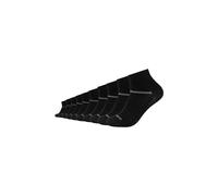 10er Pack camano Mesh Ventilation Quarter Socken 9997 - black mix 39-42