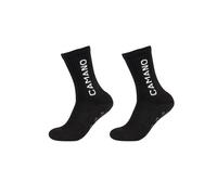 Sportsocken CAMANO "2er Pack", Damen, Gr. 39-42, schwarz, 71% Polyester, 24% Baumwolle, 4% Elastodien, 1% Elasthan, bestickt, Socken Sportsocken (85628701-39) schwarz