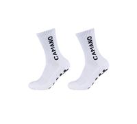 Sportsocken CAMANO "2er Pack", Damen, Gr. 43-46, weiß, 71% Polyester, 24% Baumwolle, 4% Elastodien, 1% Elasthan, bestickt, Socken Sportsocken (51492850-43) weiß