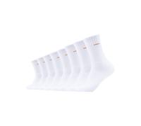 Sportsocken CAMANO "function", Damen, Gr. 43-46, weiß, Baumwollmischung, unifarben, normal, Socken Sportsocken, mit verstärktem Sohlenbereich (85157933-43) weiß