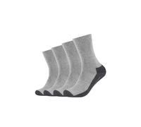 Socken CAMANO "function", Damen, Gr. 47-49, grau (hellgrau, meliert), Materialmix, mehrfarbig, meliert, normal, Socken Socken, mit feuchtigkeitsregulierendem Material (63801733-47) hellgrau, meliert