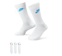 Sportsocken NIKE SPORTSWEAR "U NK NSW EVERYDAY ESSENTIAL CR", Herren, Gr. L (42/45), multi, color, Obermaterial: 97% Polyester, 3% Elasthan, Socken Sportsocken, für sportive Aktivitäten, mit Dri-FIT-T