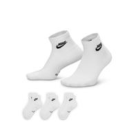 Sportsocken NIKE "U NK ED ELVD ANK 3P FUTRA -144", Damen, Gr. M (38/41), multi, color2, Obermaterial: 69% Baumwolle, 29% Polyester, 2% Elasthan, Socken Sportsocken, für Erwachsene, Everyday Essential