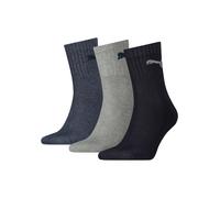 Puma Herren Socken SHORT CREW 3P UNISEX, navy/grey/nightshadow blue, 35-38, 231011001