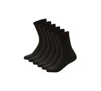 s.Oliver Socks Herren S30001001 Socken, Schwarz (Black 0005), (Herstellergröße: 35/38) (6er Pack)