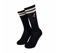 Sportsocken SANTA CRUZ "LOCO DOT T-SHIRT", Herren, Gr. 42, weiß, Obermaterial: 80% Baumwolle, 17% Polyester, 3% Elasthan, Socken Sportsocken, für sportive Aktivitäten, sportlicher Stil (19513248-42) w