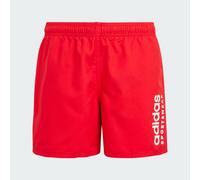 adidas Jungen' Sportswear Essentials Logo Clx Swim Short Boys Badeshorts, Better Scarlet/White,