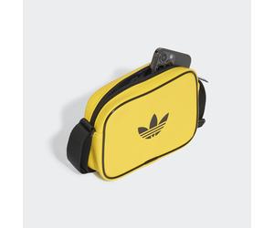 Sporttasche ADIDAS ORIGINALS "ADICOLOR CLASSIC MINI AIRLINER", eqt gelb, Obermaterial: 100% Polyurethan, Taschen Sporttasche (58584861-0) eqt gelb