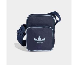 Sporttasche ADIDAS ORIGINALS "ADICOLOR CLASSIC SMALL ITEM", blau (night indigo), Obermaterial: 100% Polyester, Taschen Sporttasche, aus Polyester-Twill, mit verstellbarem Schulterriemen (59993121-0) n