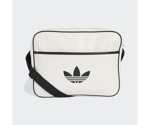 Sporttasche ADIDAS ORIGINALS "AIRLINER", cloud weiß, Obermaterial: 100% Polyurethan, Taschen Sporttasche, Schultertasche im angesagten Retrolook (27485545-0) cloud weiß