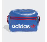 Sporttasche ADIDAS ORIGINALS "AIRLINER OG", blau, better scarlet, Obermaterial: 100% Polyurethan, Taschen Sporttasche, Schultertasche im angesagten Retrolook (72913913-0) blau, better scarlet
