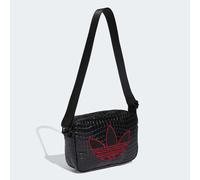 Sporttasche ADIDAS ORIGINALS "CROCO MINI AIRL", schwarz, Obermaterial: 100% Polyurethan, Taschen Sporttasche (78828142-0) schwarz