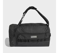Sporttasche ADIDAS PERFORMANCE "HYBRID DUFFEL", schwarz, reflective silber, Obermaterial: 100% Polyurethan, Taschen Sporttasche, für Erwachsene, aus Polyurethan, mit Griffen und Quertragegurt (3656800