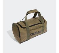 Sporttasche ADIDAS PERFORMANCE "LINEAR DUFFEL S", Damen, Gr. B/H/T: 45cm x 23cm x 20cm, grün (olive strata, schwarz), Polyester, Taschen Sporttasche (83125750-0) olive strata, schwarz