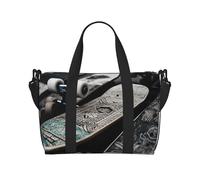 Sporttasche für Damen und Herren, Reisetasche, Wochenendtasche, Handgepäck, Übernachtungstasche, für Reisen, Schwimmen, Fitness, Workout, Sport, schlafende Katze, Seesack, Skateboards, Einheitsgröße