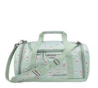 coocazoo Sporttasche „Dancing Dots“, Mint, Hauptfach, Nasswäschefach, Seitentasche, Reflektoren, 20 Liter, ab der 3. Klasse