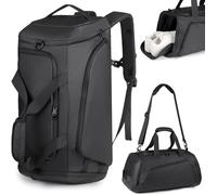 Sporttasche Herren, 40L Reisetasche mit Schuhfach & Nassfach Sporttaschen Sportbeutel Schwimmtasche Wasserdicht Trainingstasche Herren Gym Tasche Saunatasche