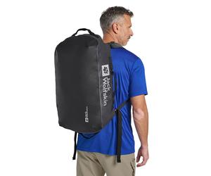 Sporttasche JACK WOLFSKIN "ALL-IN DUFFLE 45", Gr. onesize, grau (phantom), Polyester, Taschen Sporttasche (30094157-0) phantom