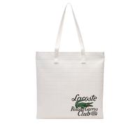 Sporttasche Lacoste x Roland Garros Edition Check Print Tote Bag - Weiß