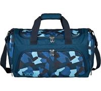 Sporttasche NEOXX "Move", Kinder, Gr. B/H/T: 43cm x 26cm x 24cm, grün (camo nation), Polyester, Taschen Sporttasche, teilweise aus recyceltem Material (54182609-0)