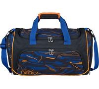 Sporttasche NEOXX "Move", Kinder, Gr. B/H/T: 43cm x 26cm x 24cm, schwarz (streetlight), Polyester, Taschen Sporttasche, teilweise aus recyceltem Material (22586804-0)