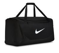 Sporttasche NIKE "NK BRSLA L DUFF - X", schwarz (schwarz, schwarz, weiß), Obermaterial: 100% Polyester, Taschen Sporttasche, mit belüftetem Seitenfach, mit Reißverschlusstasche vorne (96462328-0) schw