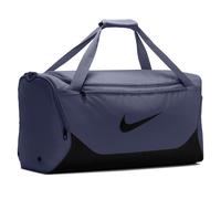 Sporttasche NIKE "NK BRSLA M DUFF - X", diffused blau, schwarz, schwarz, Obermaterial: 100% Polyester, Taschen Sporttasche, für Erwachsene, mit Reißverschlusstasche vorne (27007210-0) diffused blau, s