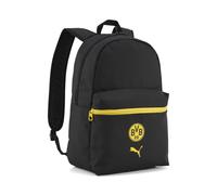 Sporttasche PUMA "BVB ESS BACKPACK", puma schwarz, faster gelb, Obermaterial: 100% Polyester, unifarben, Taschen Sporttasche, unifarbenes Design, sportlicher Stil, für Erwachsene, aus Polyester (89332