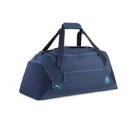 Sporttasche PUMA "Olympique de Marseille Teamtasche (55 l) Erwachsene", Gr. B/H/T: 65cm x 29cm x 32cm onesize, blau (tiefblau bleu azur), Taschen Sporttasche (14652159-0) tiefblau bleu azur
