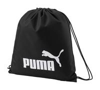 Sporttasche PUMA "PHASE GYM SACK", Gr. B/H/T: 37,5cm x 43cm, schwarz (puma schwarz), Web, Polyester, unifarben, Taschen Sporttasche, sportlich, für Erwachsene, aus robustem Polyester, pflegeleicht (61