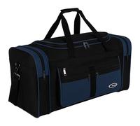 Sporttasche, Reisetasche und Fitnesstasche für Damen und Herren- Tainingstasche, Gym Bag (Blau, L 55 x B 25 x H 30 cm (ca.40 L))