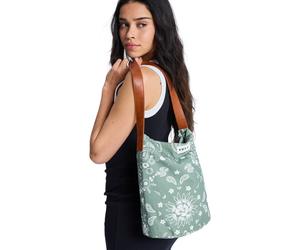 Sporttasche ROXY "Levitating Purse", Damen, oil grün boho bandana, Baumwolle, Taschen Sporttasche (52899919-0) oil grün boho bandana