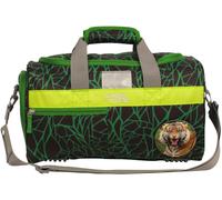 Sporttasche SCHOOL-MOOD "Linus (Panther)", Kinder, Gr. B/H/T: 39cm x 20cm x 22cm, schwarz (linus), Polyester, Taschen Sporttasche (18603363-0) linus