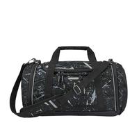 coocazoo Sporttasche „Reflective Splash“, schwarz-grau, reflektierend, Hauptfach, Nasswäschefach, Seitentasche, Reflektoren, 20 Liter, ab der 3. Klasse