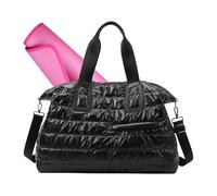 Sporttasche | Wasserdichter Rucksack aus Oxford - Reiserucksack - tragbar mit Schultergurt - für Herren/Damen, Training, Fitness, Sport, Schwimmen, Yoga, Business, Road Trip, Arbeit, Schwarz , Se