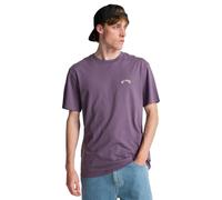 Billabong - Arch Crew S/S - T-Shirt, Gr. M, lila (DustyGrape)