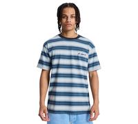 Sporttop DC SHOES "Sheriff Stripe", Herren, Gr. S, storm blau, Obermaterial: 100% Baumwolle., Tops Sporttop (77340146-S) storm blau